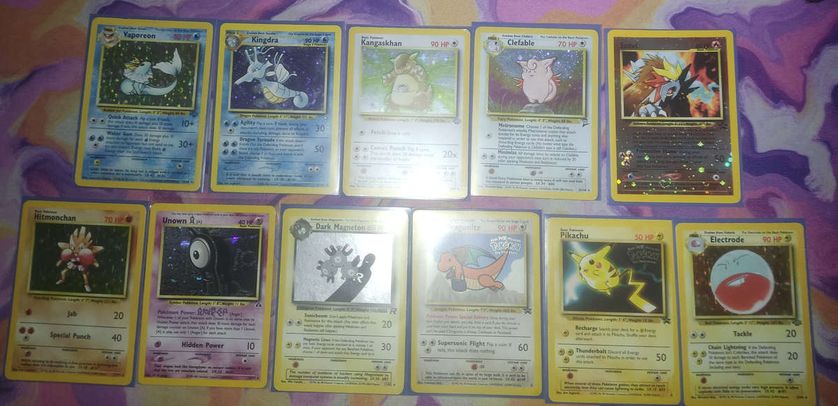 Pokémon vintage card bundle