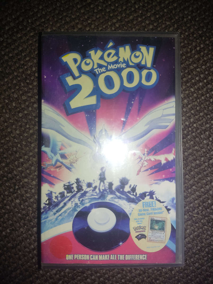Pokemon the movie 2000 vhs