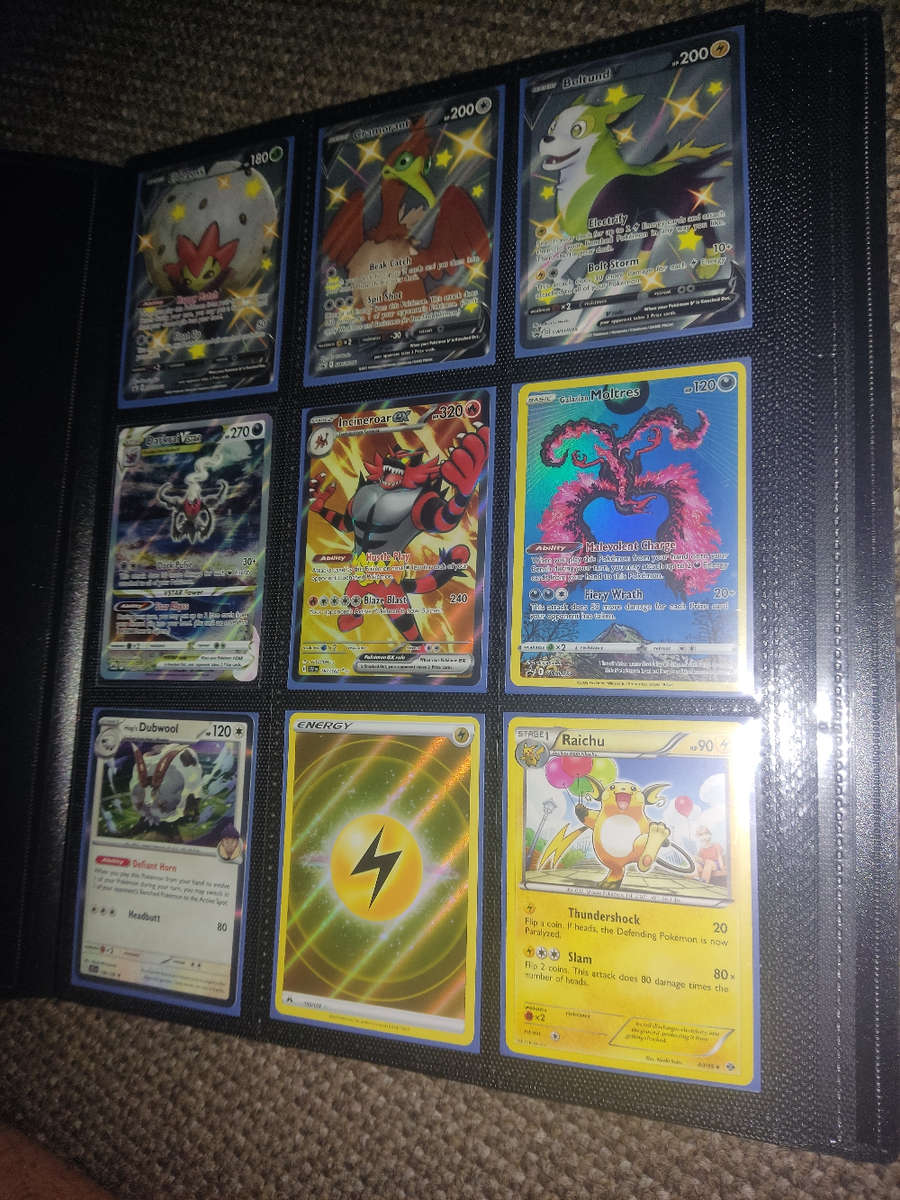 Pokemon card bundle+ folder