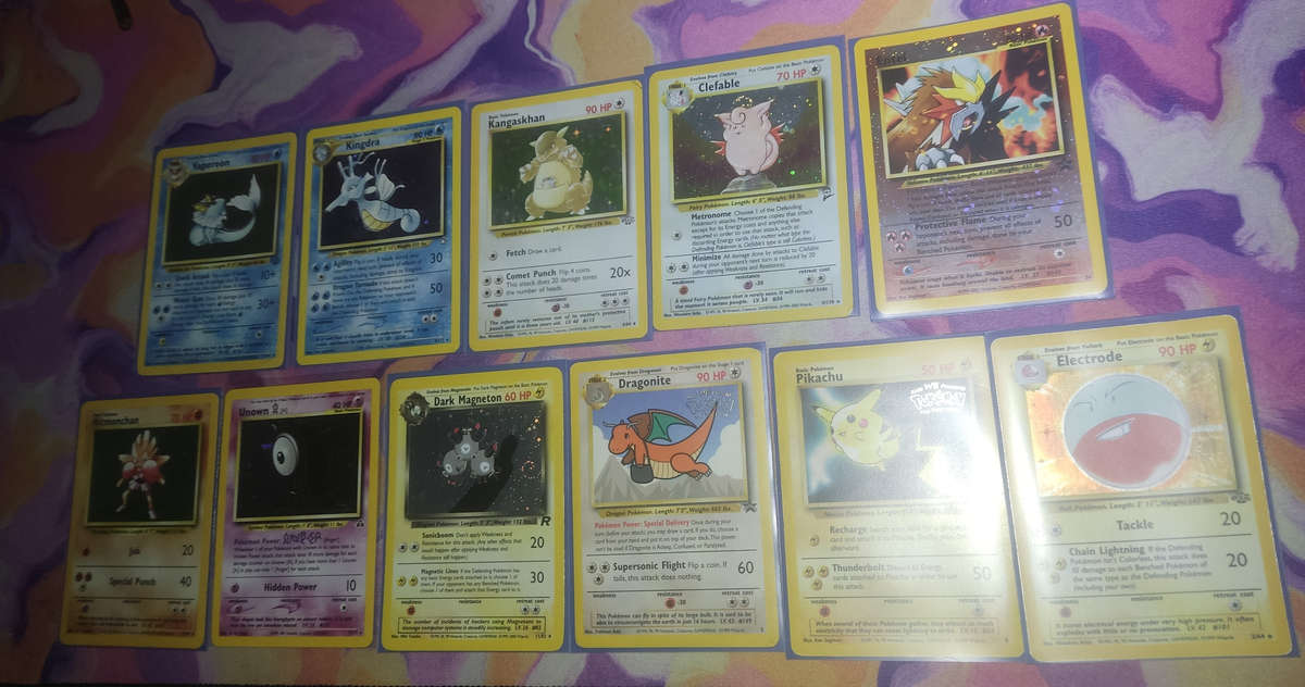 Pokémon vintage card bundle
