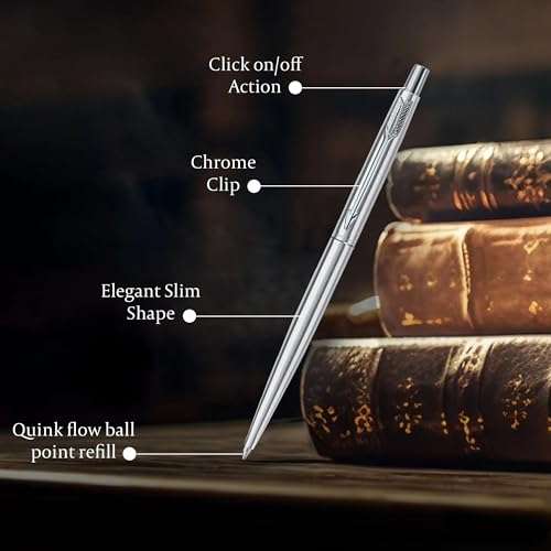 Parker Classic Stainless Steel with Chrome Trim