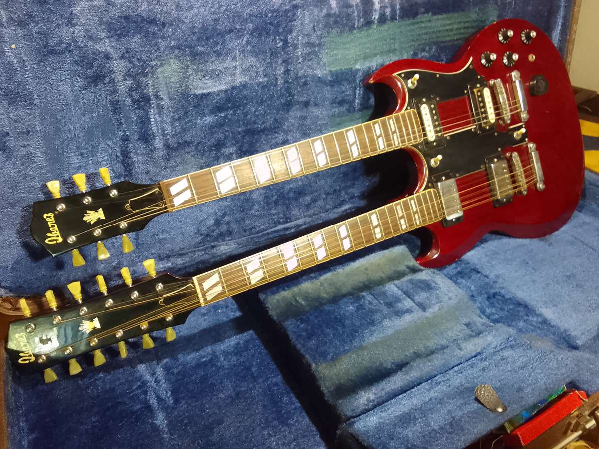 IBANEZ Double neck electric guitar (12 string and 6 string)