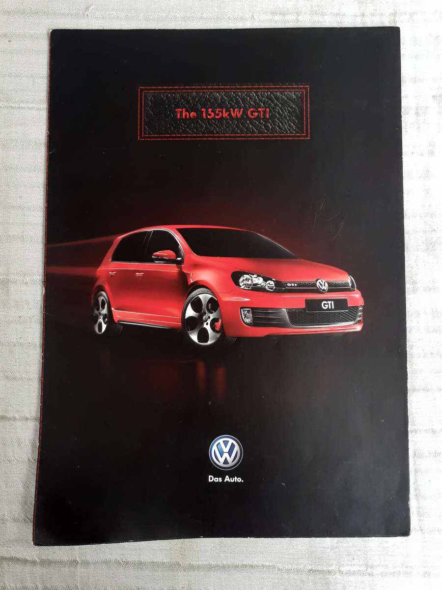 Mk6 Golf gti brochure