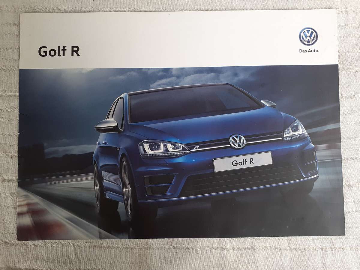 Mk7 Golf R brochure