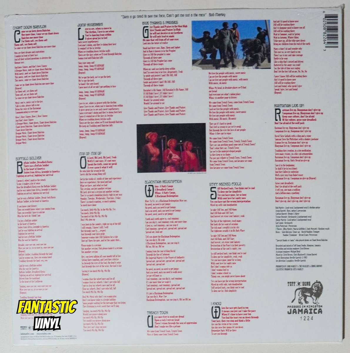 Bob Marley and The Wailers  Confrontation  Jamaica Limited Edition LP  Reissued  NEW SEALED