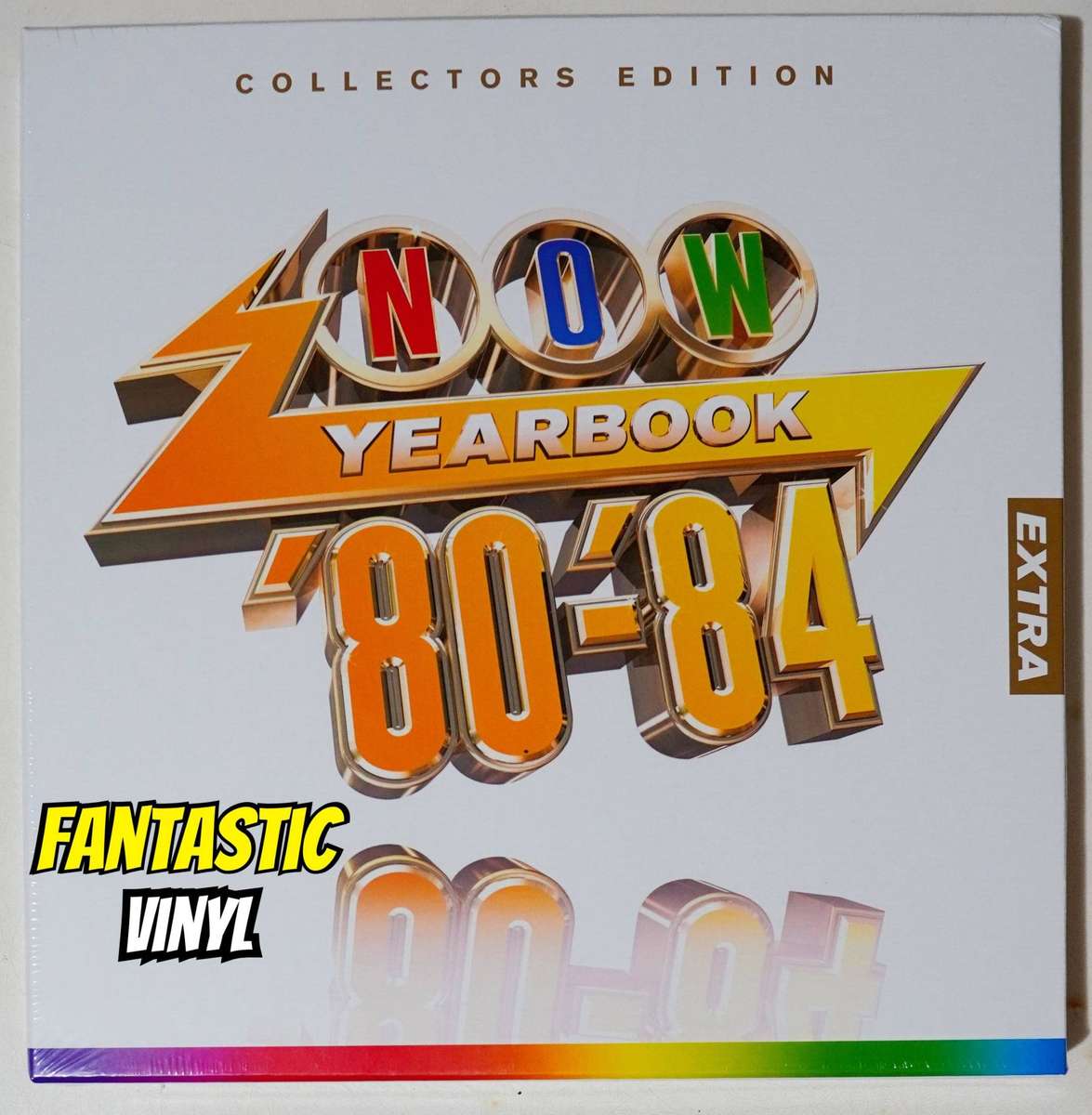 Now Yearbook 1980 - 1984 Vinyl Extra   5 Colour Vinyl LPs  NEW SEALED