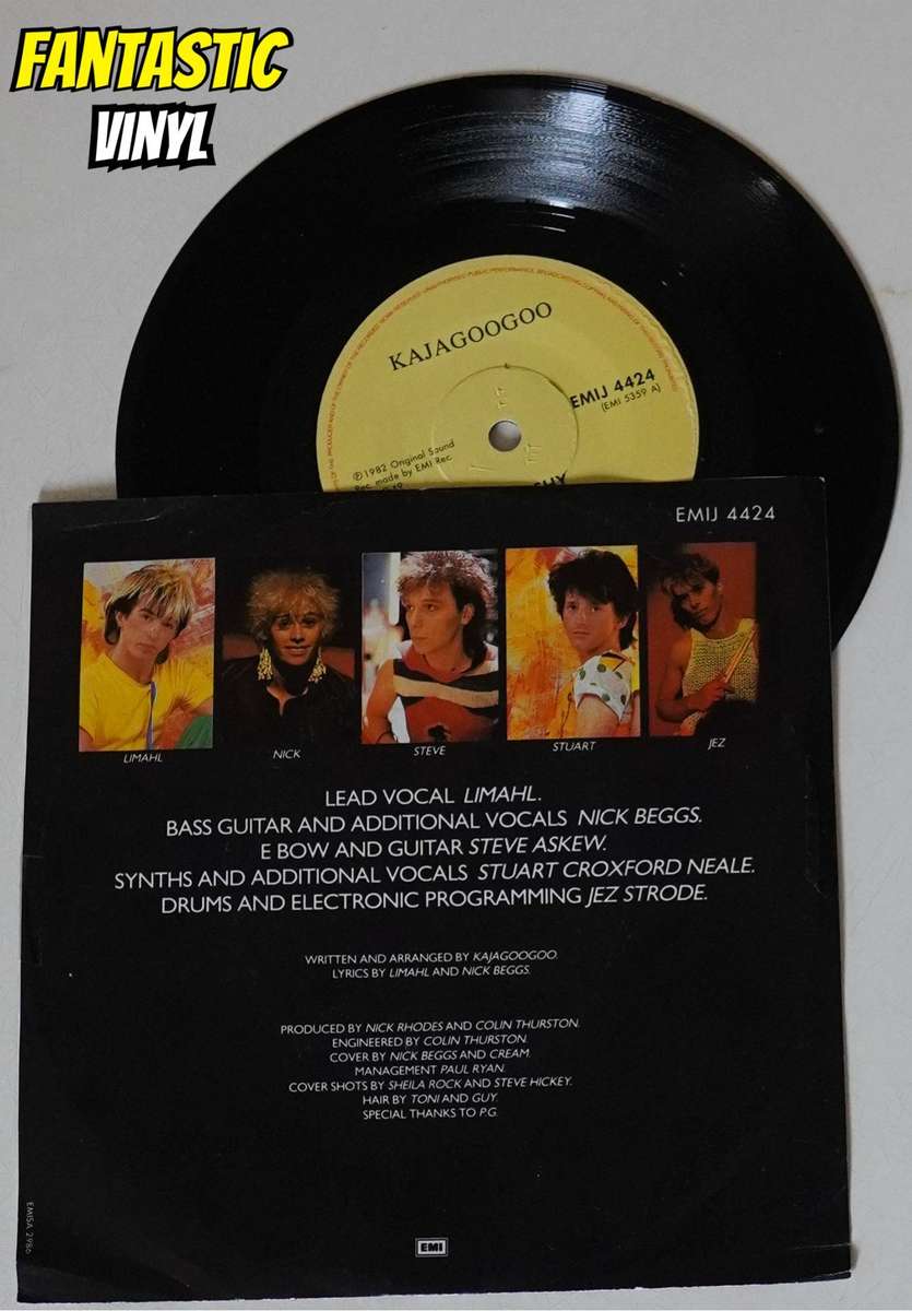 Kajagoogoo  Too Shy Vinyl 7" Single VG+