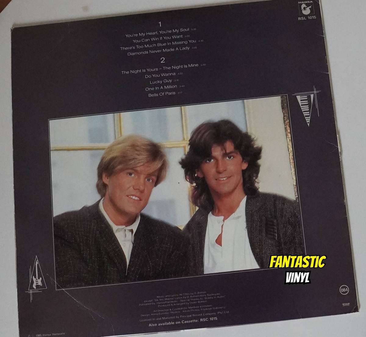 Modern Talking - The 1st Album LP Vinyl Record VG+