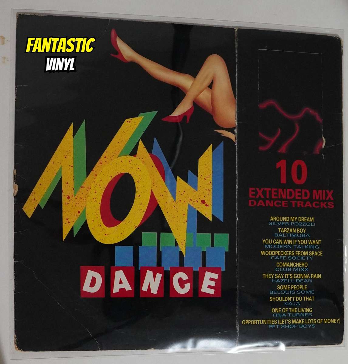 Now dance - 10 extended mix dance tracks vinyl LP VG+