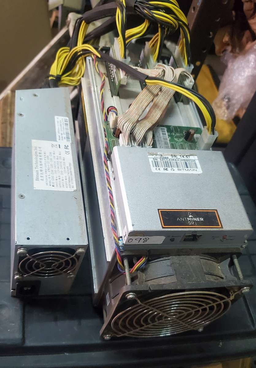 Used Bitcoin Antminer S9J