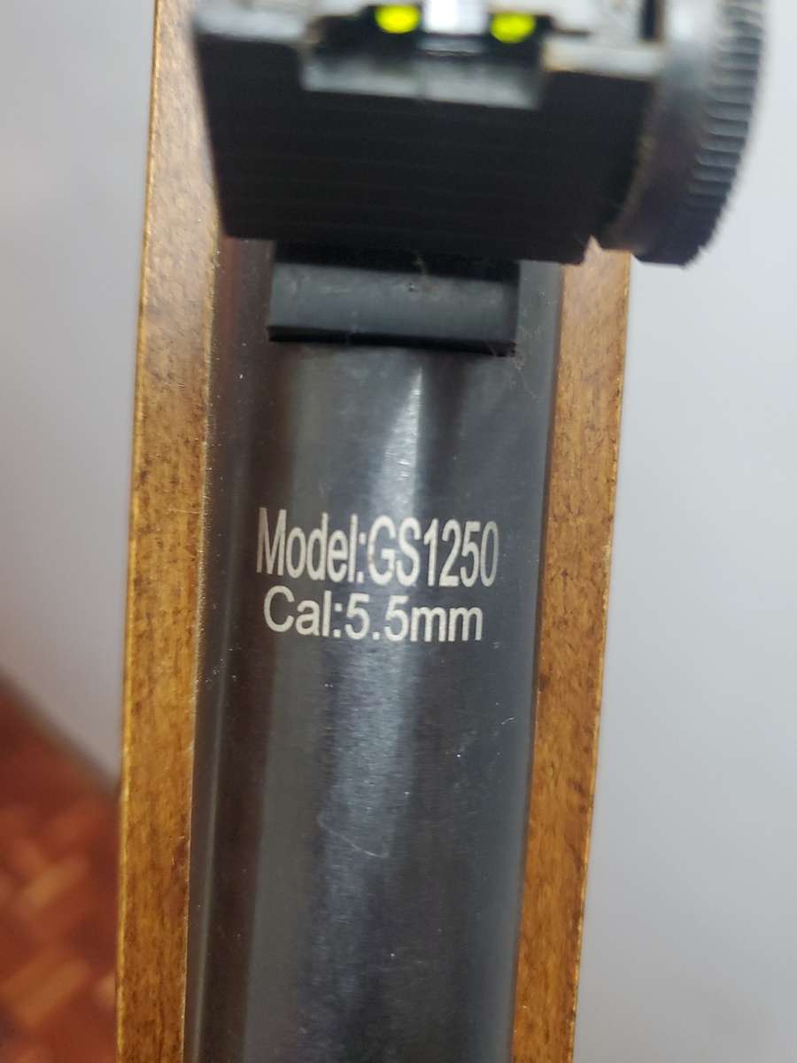 Pellet Gun. 5.5 mm with scope and pellets