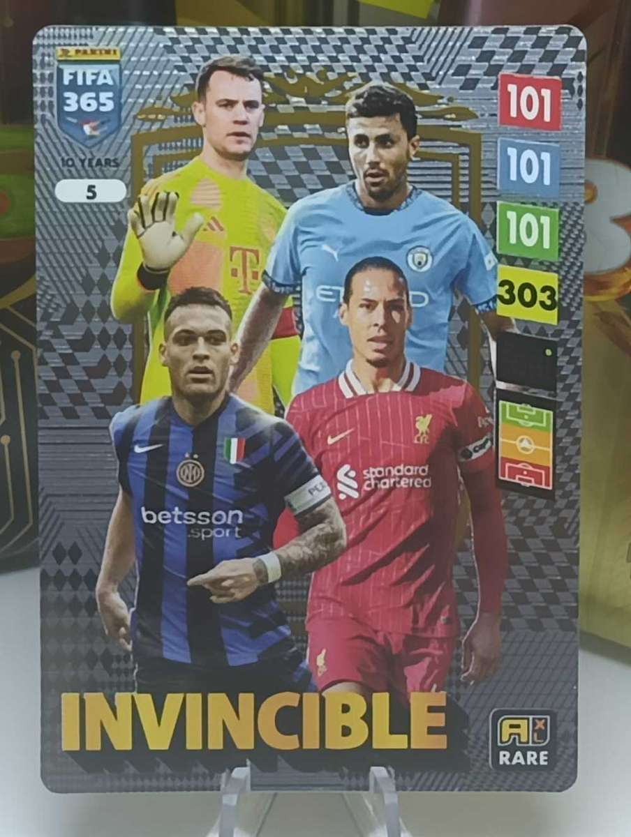 PANINI- FIFA365 2025- INVINCIBLE #5