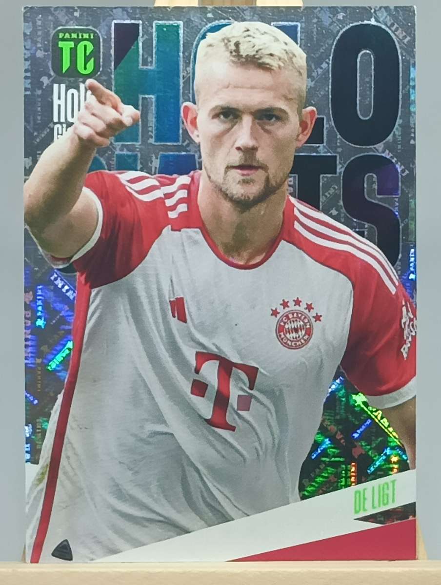 MATTHIJS DE LIGT- PANINI- TOP CLASS 2024- HOLO GIANTS- FOIL