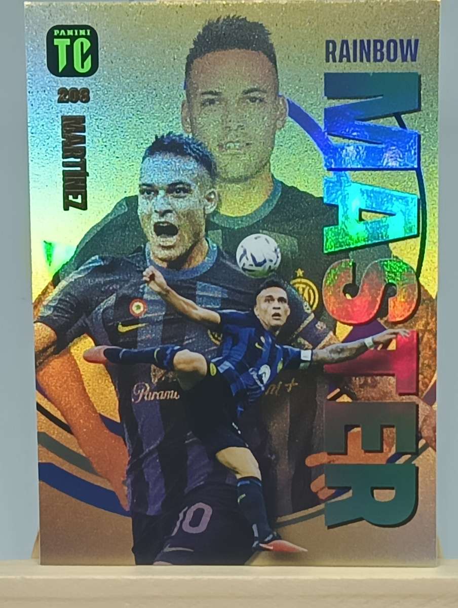 LAUTARO MARTINEZ- PANINI- TOP CLASS 2024- RAINBOW MASTER- FOIL #208