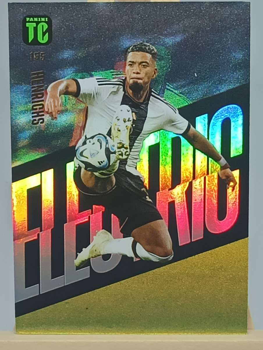 BENJAMIN HENRICHS- PANINI - TOP CLASS 2024- ELECTRIC- FOIL #155