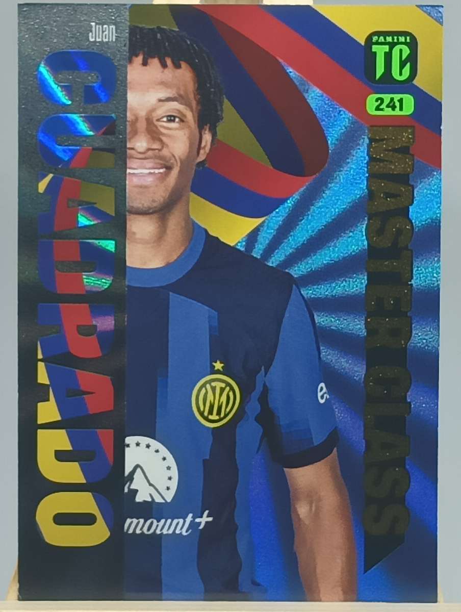 JUAN CUADRADO- PANINI- TOP CLASS 2024- FOIL #241