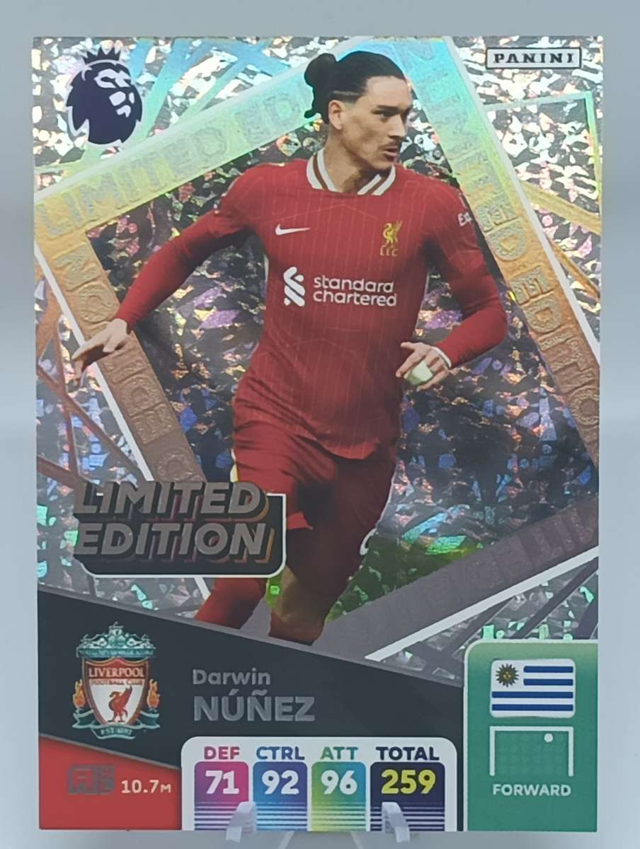 2024/25- PANINI- ADRENALYN XL- PREMIER LEAGUE- LIMITED EDITION- DARWIN NUNEZ