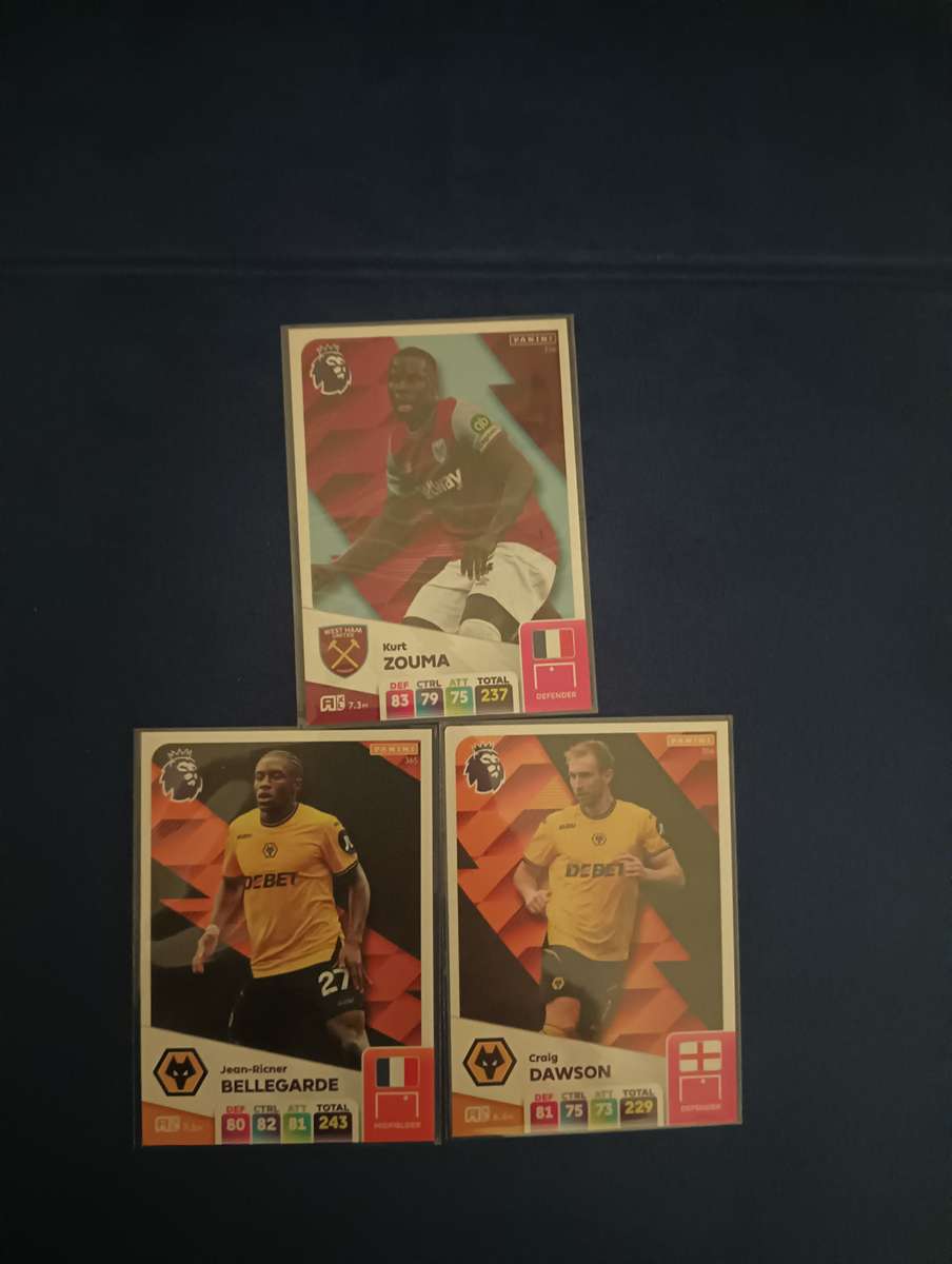 2024/25- PANINI- ADRENALYN XL- PREMIER LEAGUE- LOT - 83 BASE CARDS