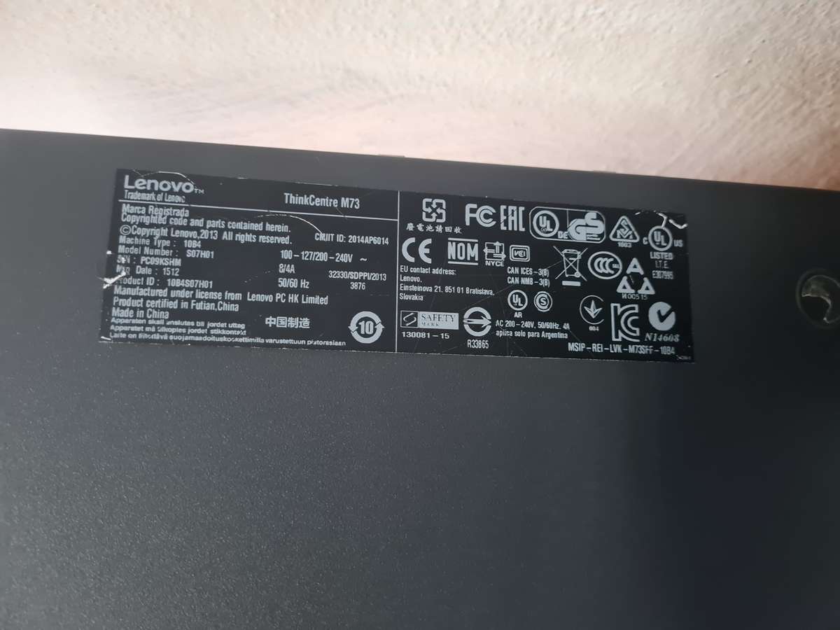 Lenovo ThinkCentre M73