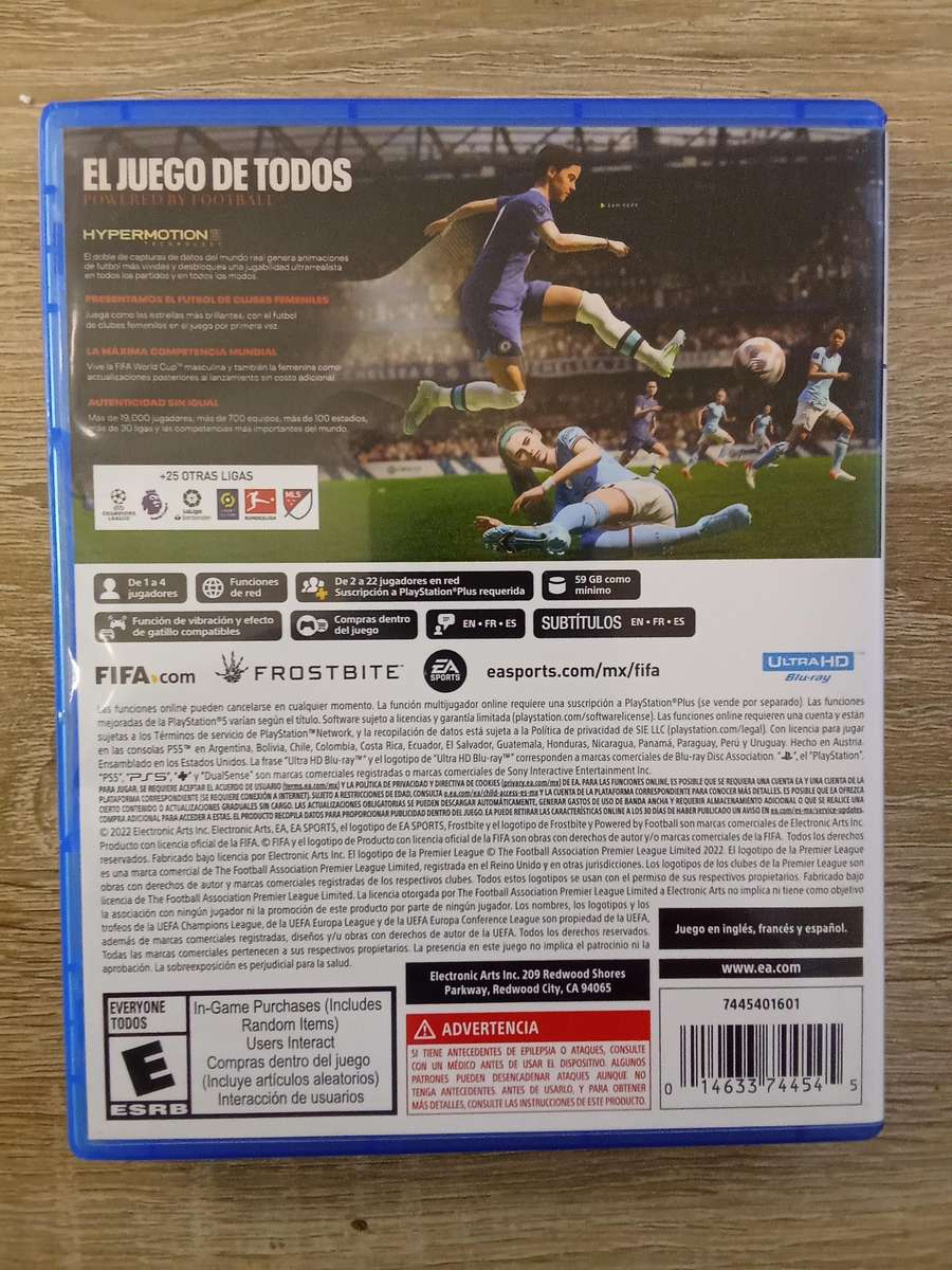 PS5 Fifa 2023 game ( EXCELLENT CONDITION NO SCRACTHES - COMBINE ORDERS PAY 1 SHIPPING FEE)