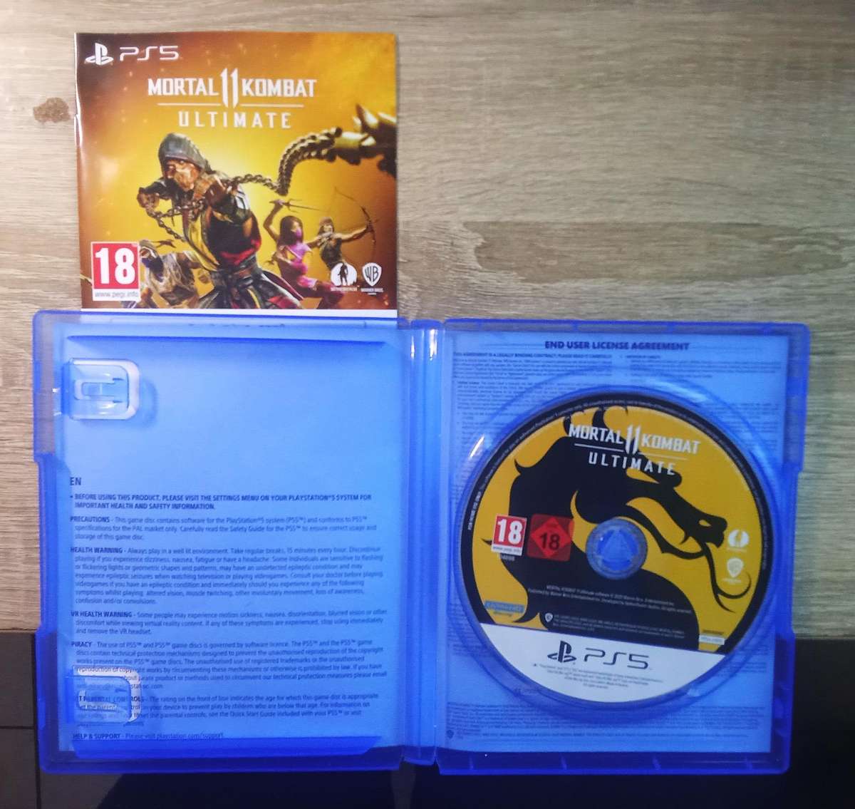 PS5 Mortal Kombat 11 (AS NEW CONDITION COMPLETE IN BOX  EXCELLENT)