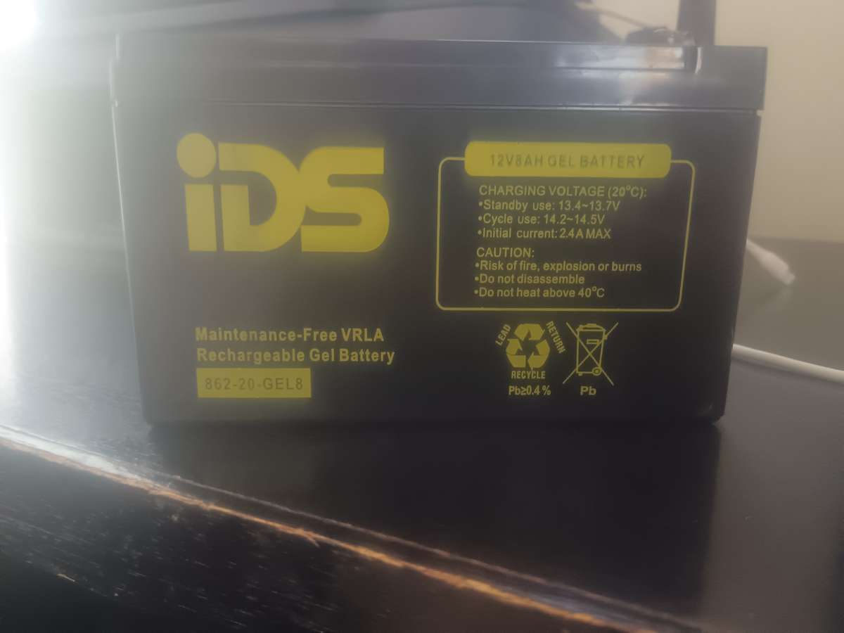 IDS GEL BATTERY BOTH FOR ONE PRICE
