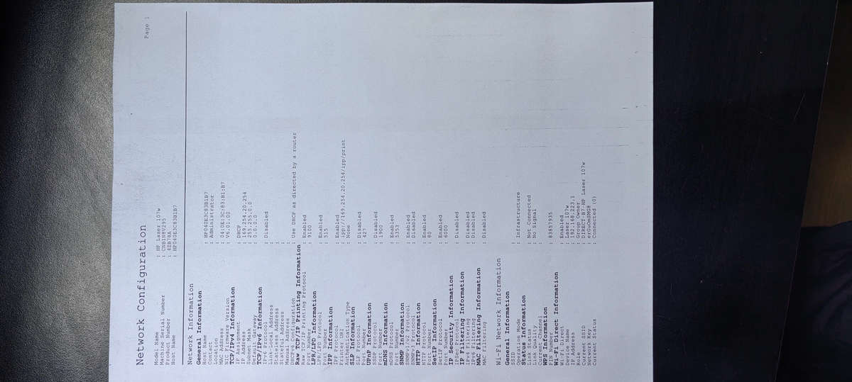 HP LaserJet 107a Printers