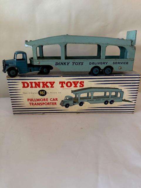 Dinky Toys 982 Pullmore Car Transporter + 994 Loading Ramp