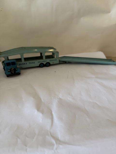 Dinky Toys 982 Pullmore Car Transporter + 994 Loading Ramp