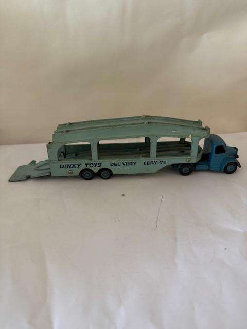 Dinky Toys 982 Pullmore Car Transporter + 994 Loading Ramp