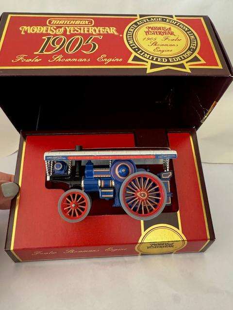Matchbox MOYY Y19 - Limited Edition - 1905 Fowler Showmans Engine
