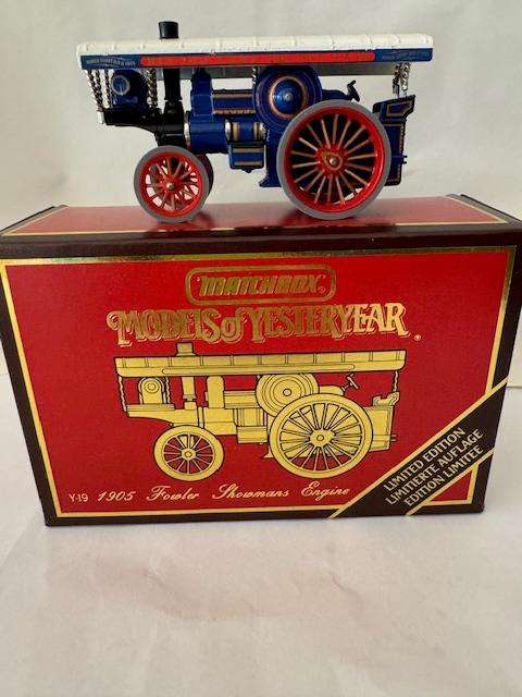 Matchbox MOYY Y19 - Limited Edition - 1905 Fowler Showmans Engine