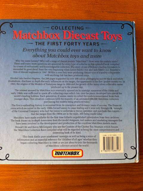 Collecting Matchbox & Diecast Toys: The first forty years Book