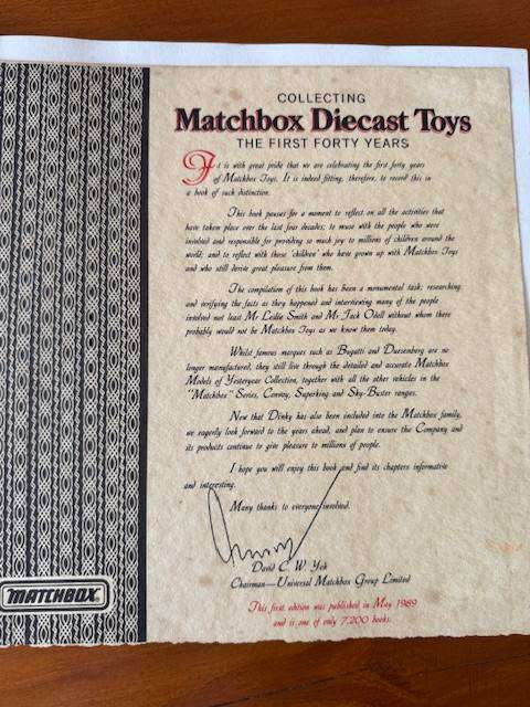 Collecting Matchbox & Diecast Toys: The first forty years Book