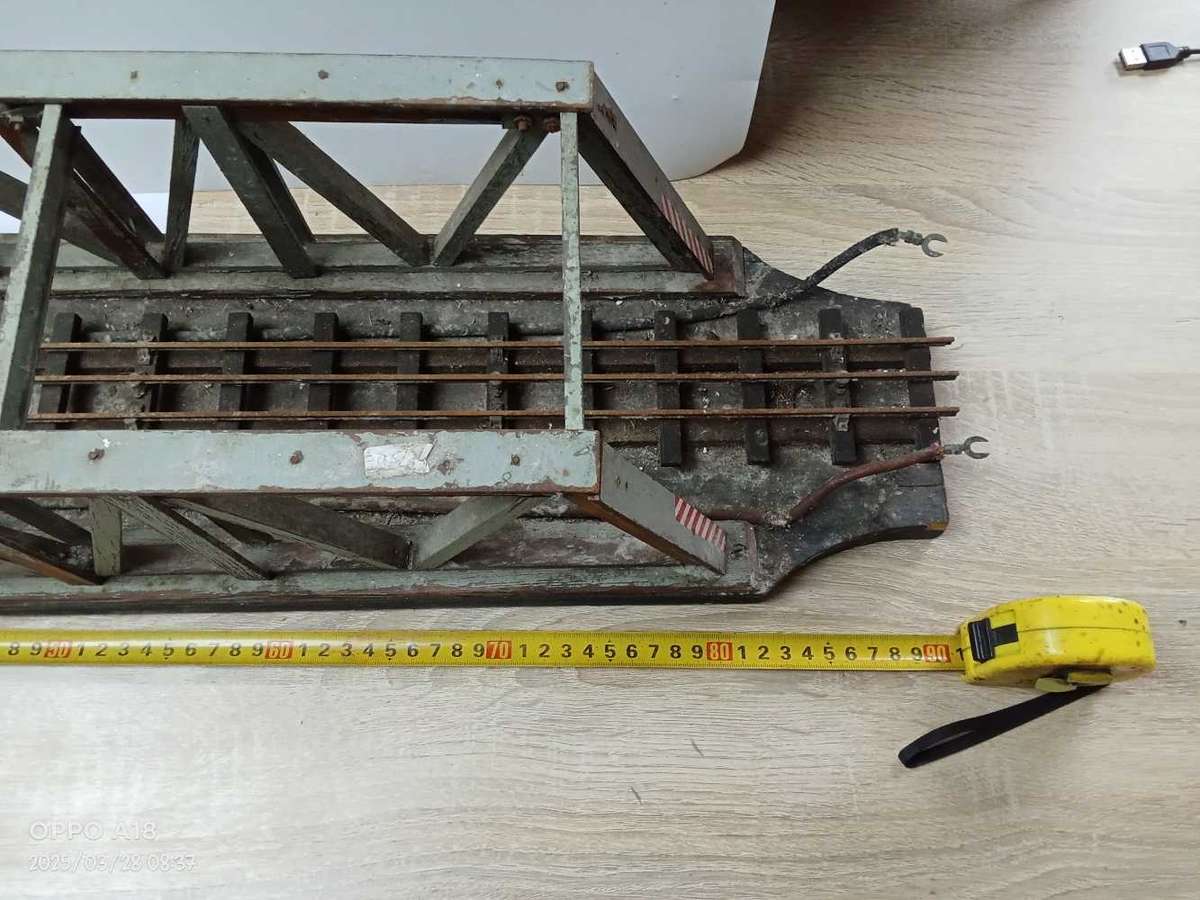 Antique Electric Model Train Bridge