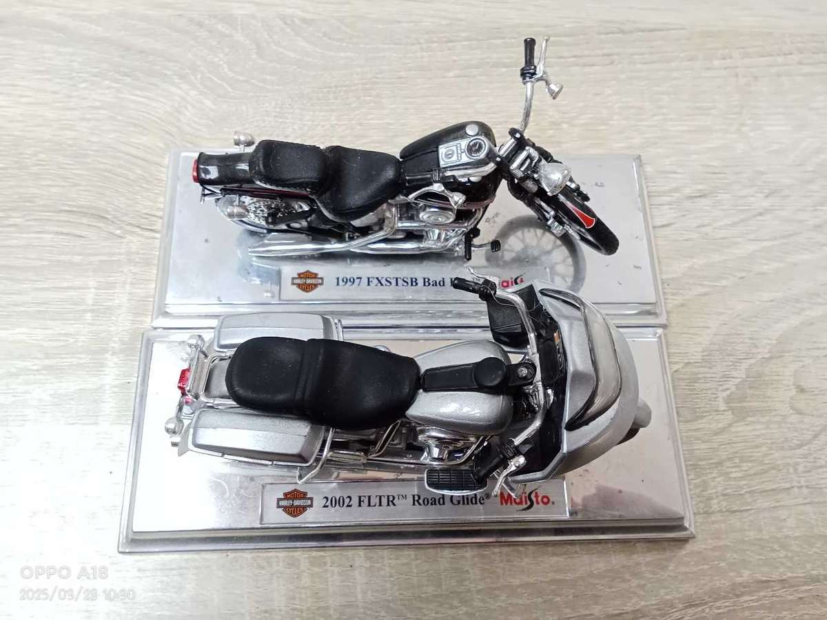 Harley Davidson Motorcycle Hobby Models
