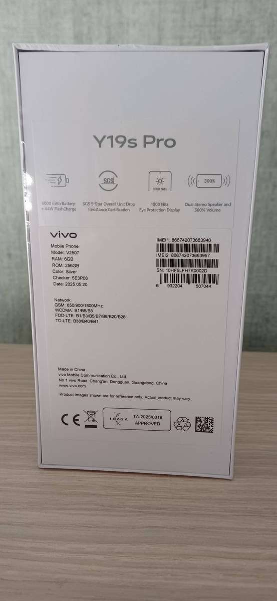 Vivo Y19s Pro