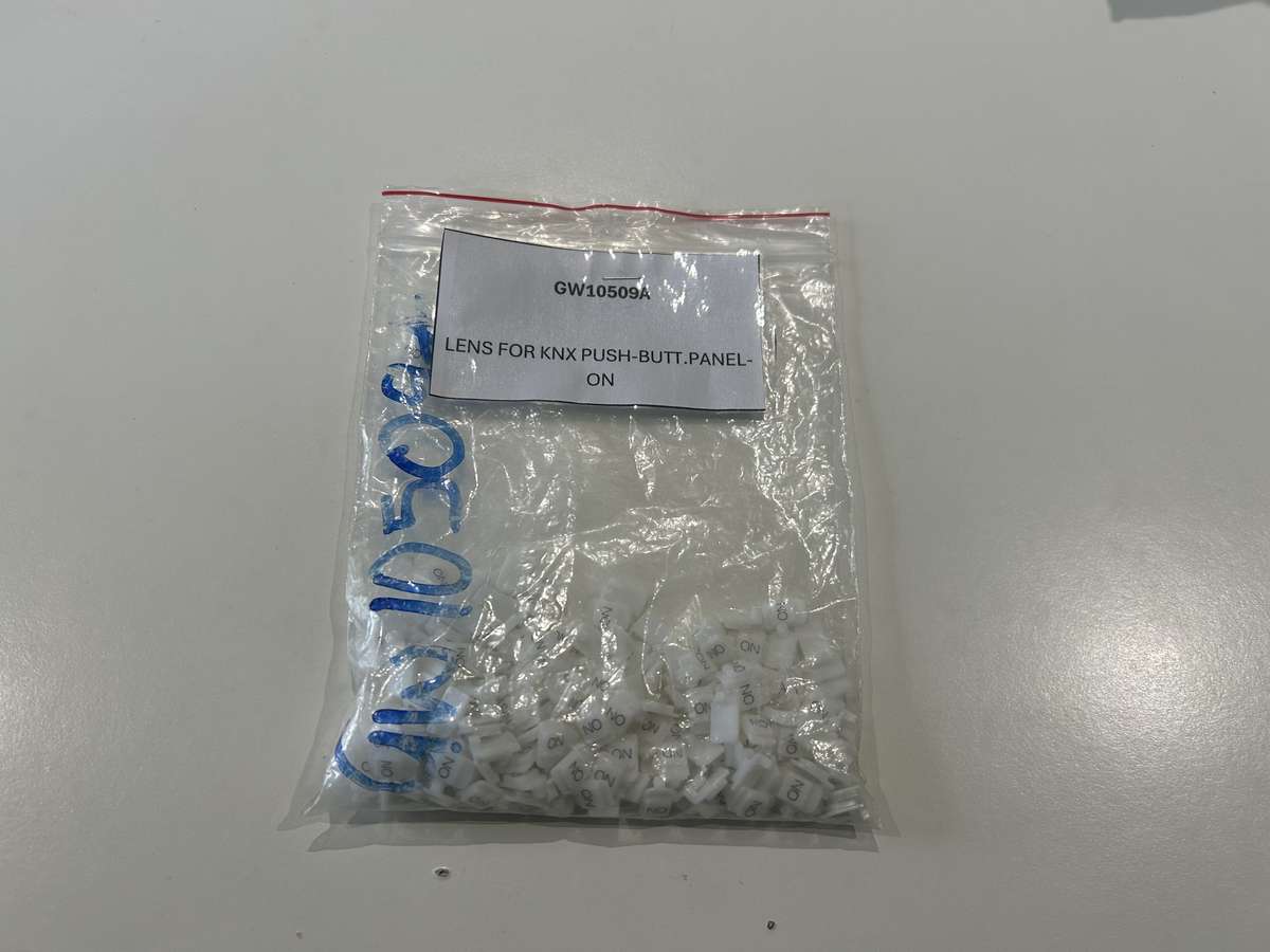 LENS FOR KNX PUSH-BUTT.PANEL-ON GW10509A