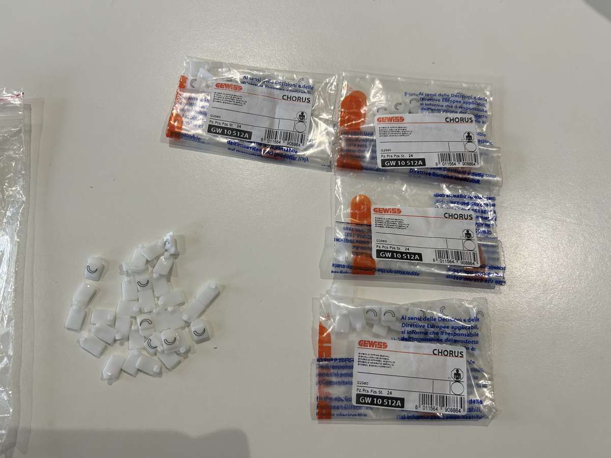 LENS FOR KNX PUSH-BUTT.PANEL-DIMMER GW10512A