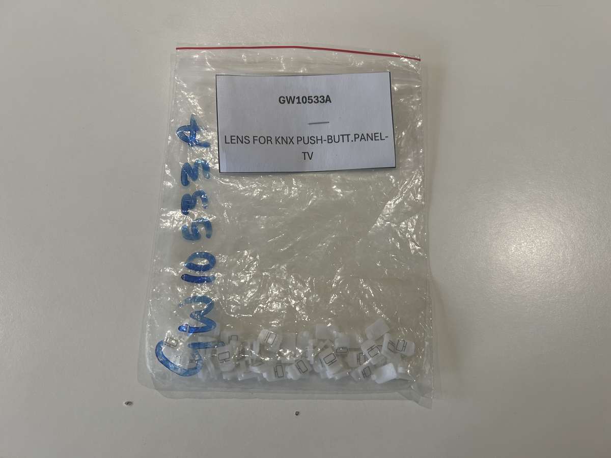 LENS FOR KNX PUSH-BUTT.PANEL-TV GW10533A