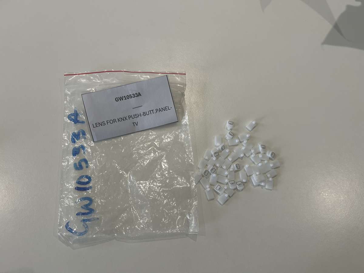 LENS FOR KNX PUSH-BUTT.PANEL-TV GW10533A