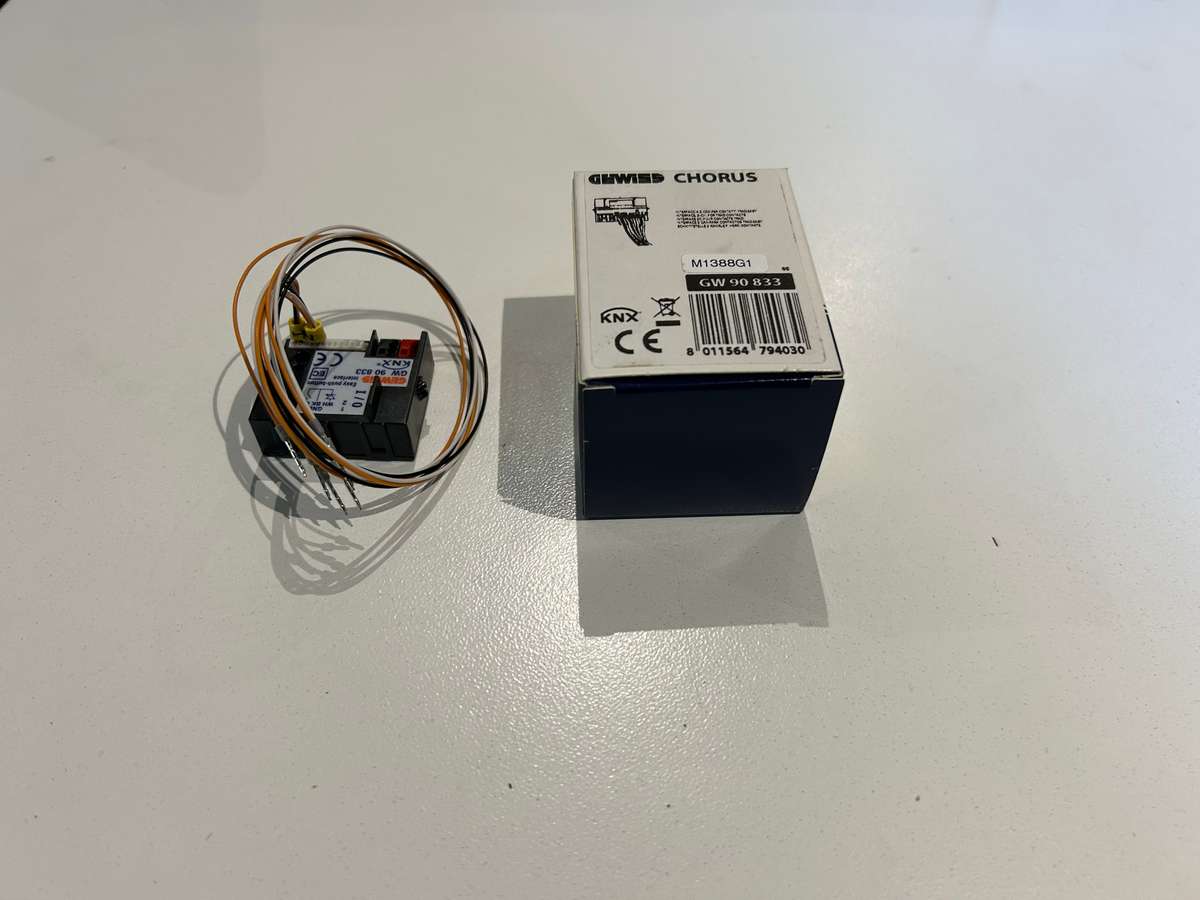 KNX EASY CONTACT INTERFACE 2 CHANNELS GW90833 GEWISS