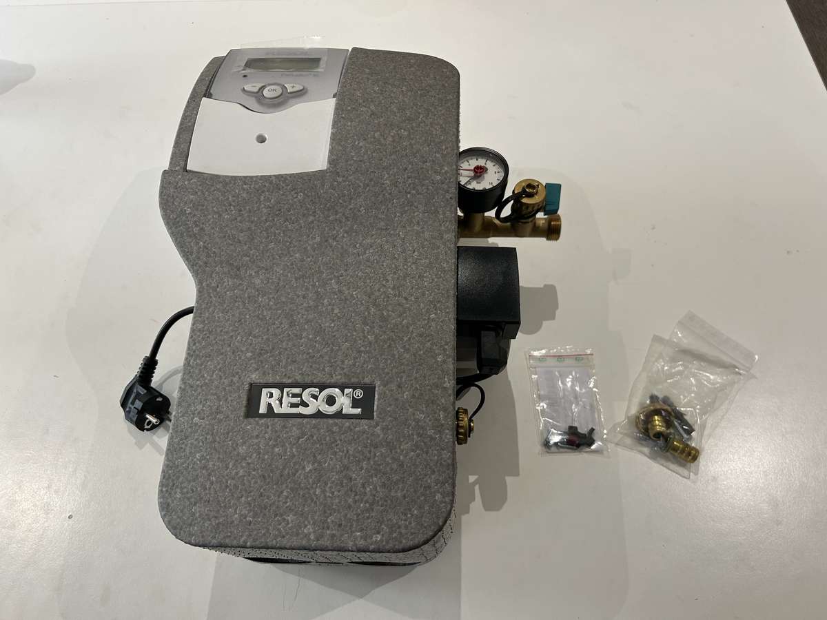 SINGLE-LINE PUMP STATION WITH CIRCULATING PUMP{WILO ST 15/6 ECO}