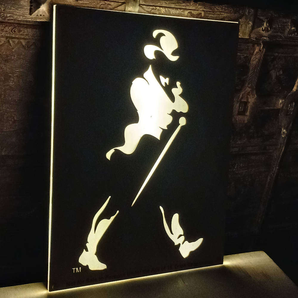 Authentic Johnnie Walker LED Promo Sign  Rare 2011