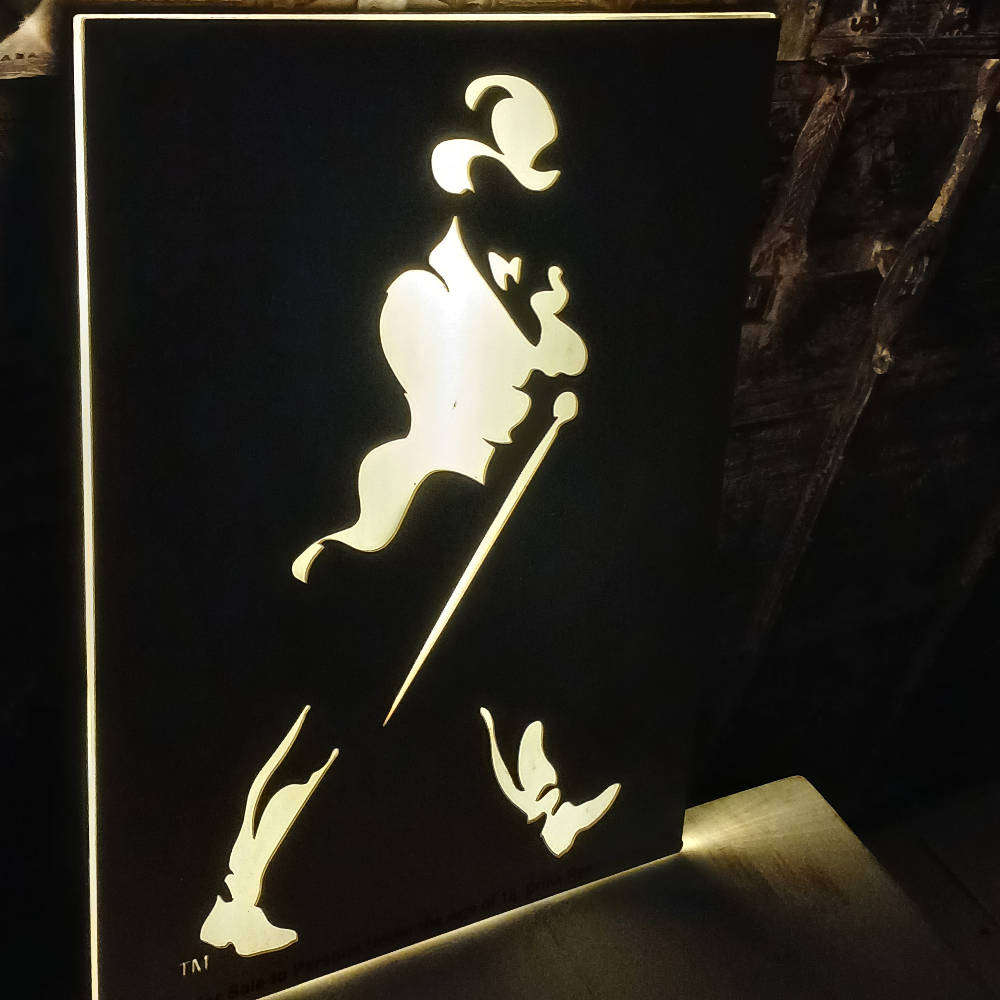 Authentic Johnnie Walker LED Promo Sign  Rare 2011