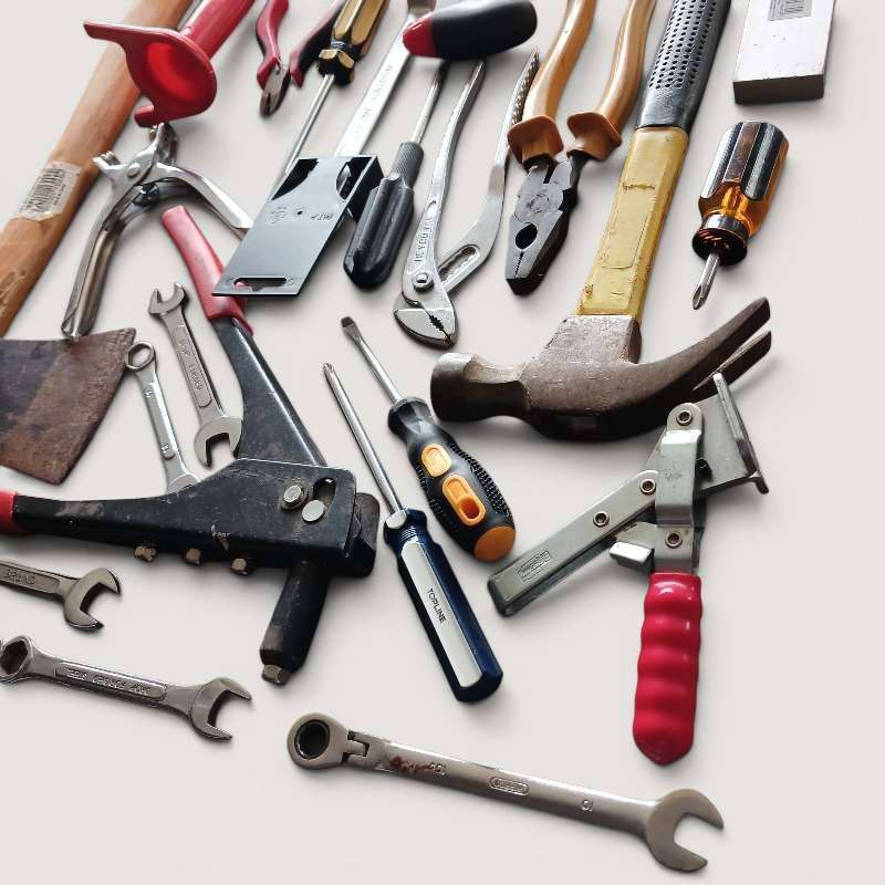 Hand Tools Job Lot  Axe, Hammer, Spanners & More