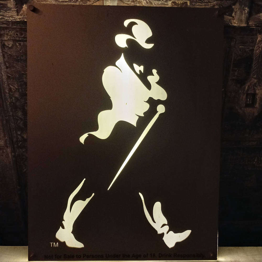 Authentic Johnnie Walker LED Promo Sign  Rare 2011