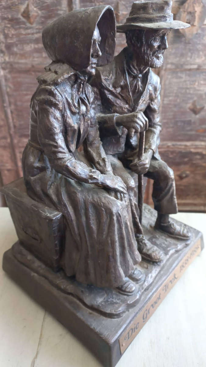 Die Groot Trek 18381988  Rare Phil Potgieter Numbered Sculpture Moulding