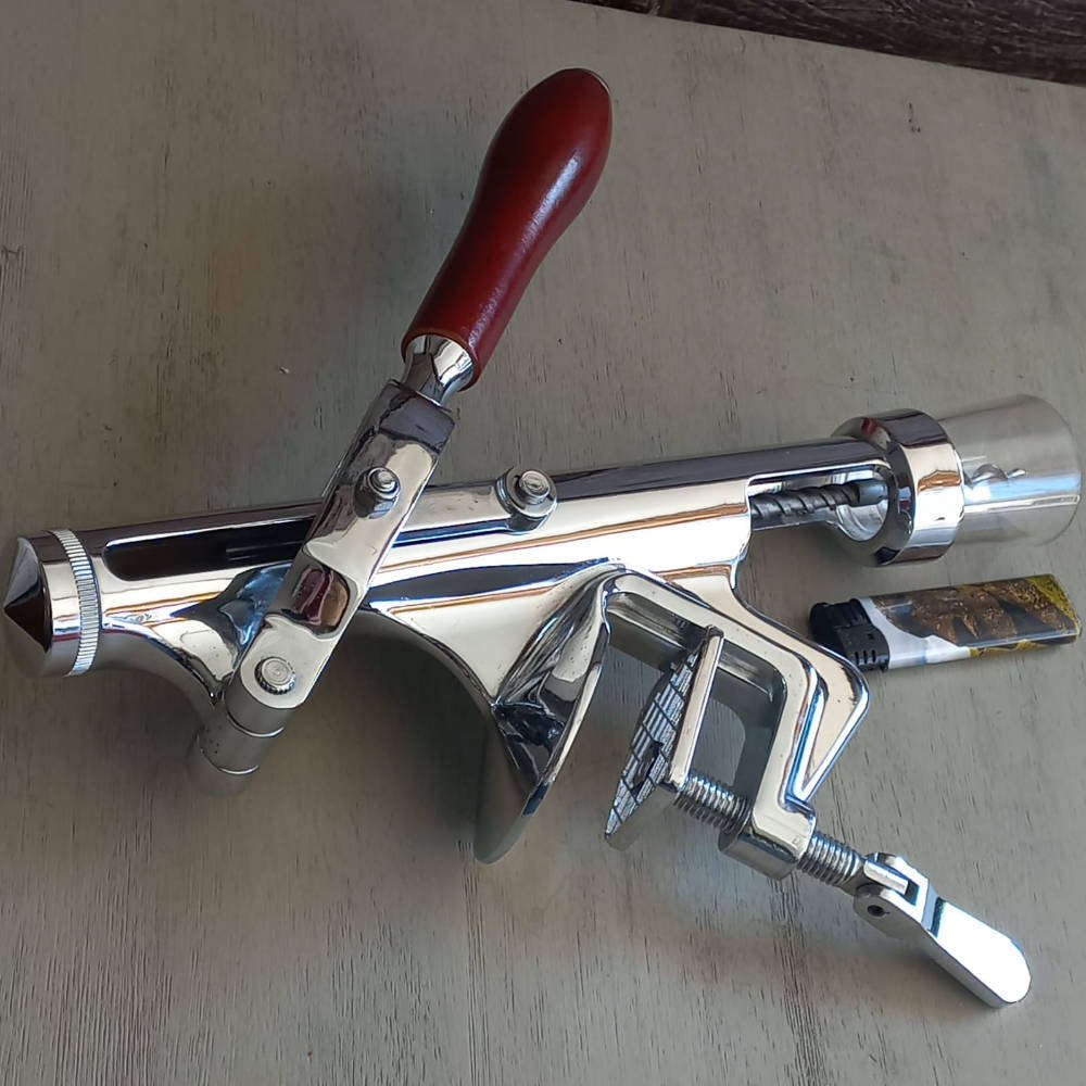 Professional Table mountain/Bar top Chrome wine bottle opener