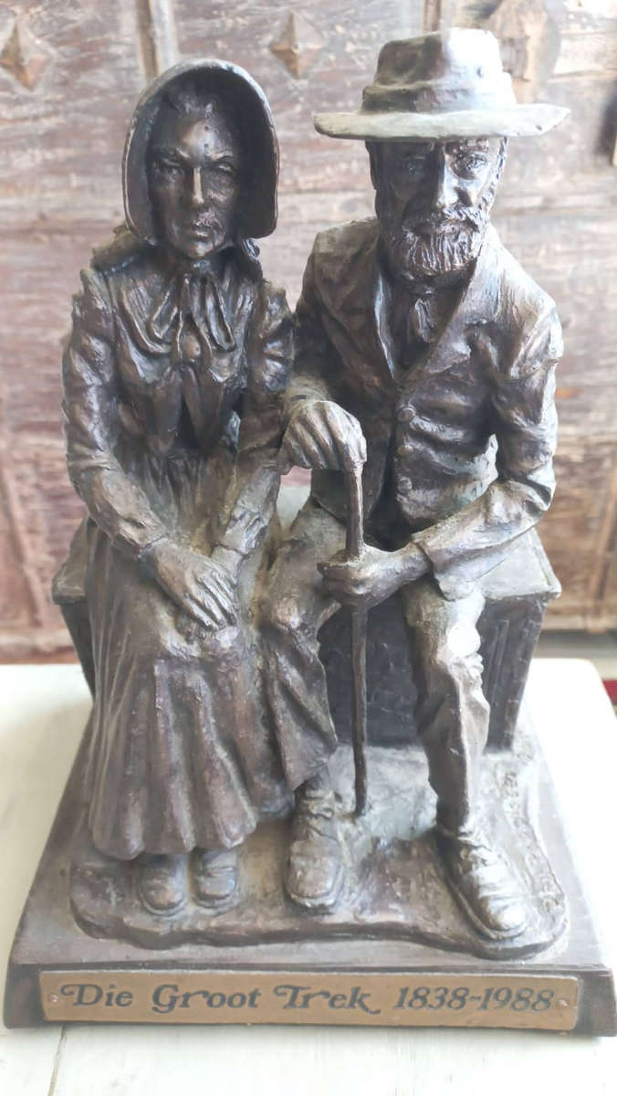 Die Groot Trek 18381988  Rare Phil Potgieter Numbered Sculpture Moulding
